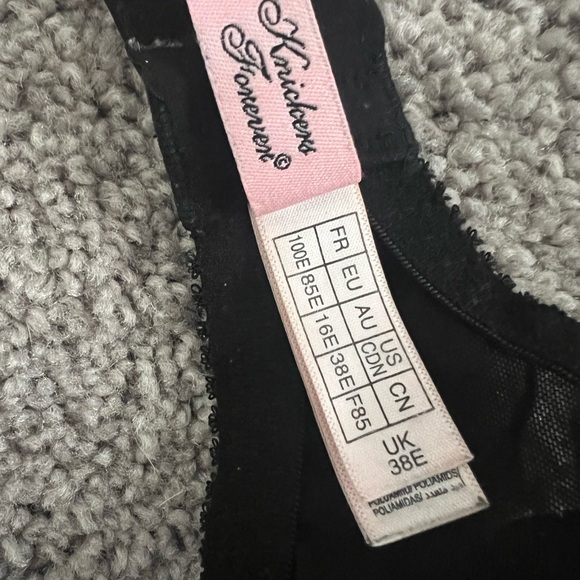 Agent Provocateur 38E Black Lace Bra - Picture 2 of 6